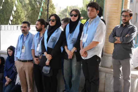 افتتاح چهاردهمین جشنواره سراسری رسانه و نشریات دانشجویی تیتر در دانشگاه علوم پزشکی اصفهان