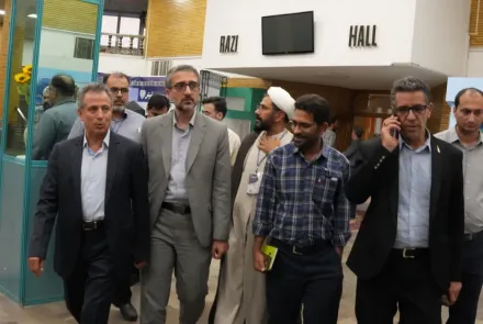 افتتاح چهاردهمین جشنواره سراسری رسانه و نشریات دانشجویی تیتر در دانشگاه علوم پزشکی اصفهان