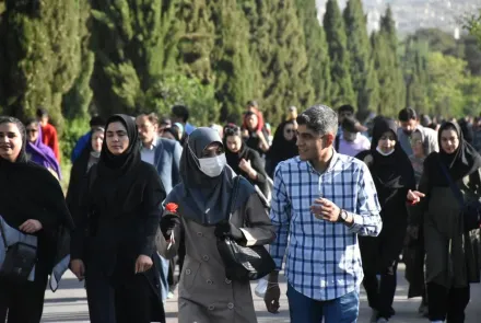 همایش پیاده‌روی خانوادگی با شعار «دانشگاه با نشاط»