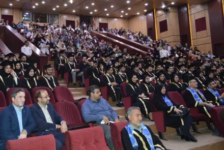 جشن فارغ التحصیلی دانشجویان 