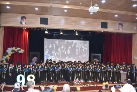 جشن فارغ التحصیلی دانشجویان 