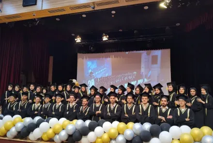 جشن فارغ التحصیلی دانشجویان 