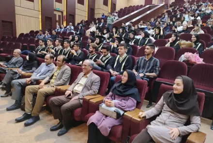 جشن فارغ التحصیلی دانشجویان 
