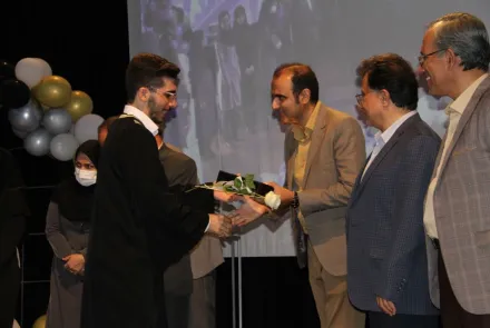 جشن فارغ التحصیلی دانشجویان 