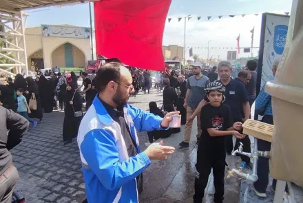 نظارتهای بهداشتی بر مراسم عزاداری و موکب های روز اربعین حسینی