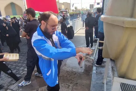 نظارتهای بهداشتی بر مراسم عزاداری و موکب های روز اربعین حسینی