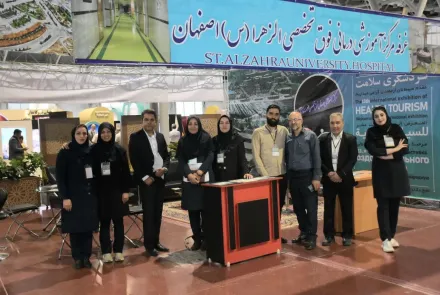 غرفه های برپا شده دانشگاه