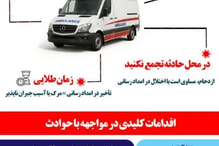 اقدامات کلیدی در مواجهه با حوادث 