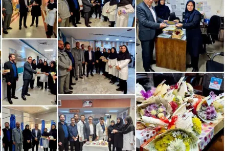 گرامیداشت روز پرستار و تقدیر از خدمات ارزشمندشان در مراکز بهداشتی درمانی دانشگاه