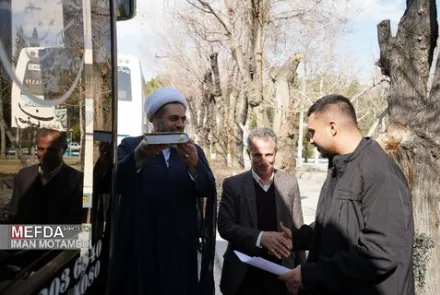 آیین بدرقه کاروان راهیان نور دانشگاه