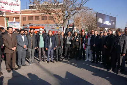 حضور پرشور دانشگاهیان در راهپیمایی مردم انقلابی اصفهان در اعلام انزجار از اغتشاشگران و تشییع شهدا