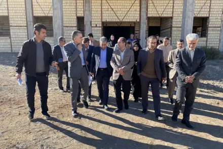 بازدید رئیس دانشگاه  از پروژه‌های عمرانی و ارزیابی خدمات سلامت در شهرستان بوئین‌ و میاندشت