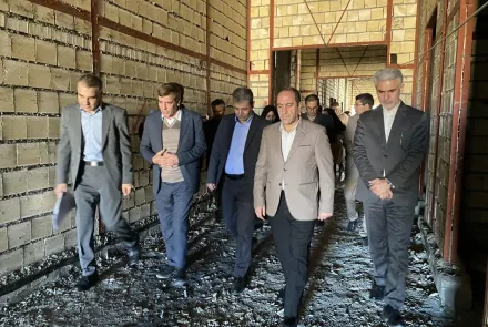 بازدید رئیس دانشگاه  از پروژه‌های عمرانی و ارزیابی خدمات سلامت در شهرستان بوئین‌ و میاندشت