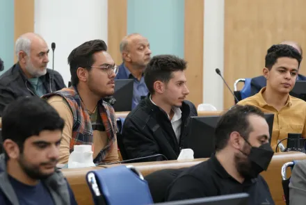 اجتماع بزرگ بسیجیان دانشگاه با عنوان «هم‌عهد تا ظهور» در دانشگاه 