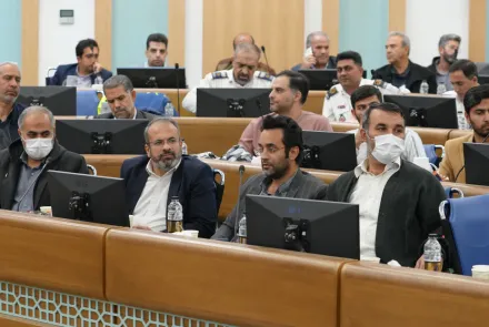 اجتماع بزرگ بسیجیان دانشگاه با عنوان «هم‌عهد تا ظهور» در دانشگاه 