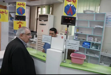 بازدید رئیس دانشگاه از تعدادی بیمارستان‌های اصفهان