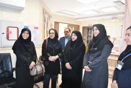 بازدید معاون آموزشی وزارت بهداشت، درمان و آموزش پزشکی از مرکز آموزشی، درمانی آیت الله شهید دکتر بهشتی(ره)