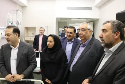 بازدید معاون بهداشت وزارت بهداشت درمان و آموزش پزشکی از مراکز بهداشتی و درمانی دانشگاه  
