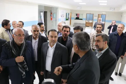 بازدید معاون بهداشت وزارت بهداشت درمان و آموزش پزشکی از مراکز بهداشتی و درمانی دانشگاه  