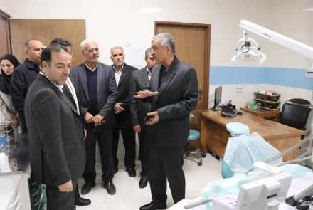 بازدید معاون بهداشت وزارت بهداشت درمان و آموزش پزشکی از مراکز بهداشتی و درمانی دانشگاه  