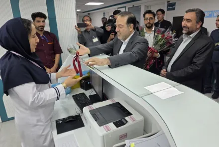 بازدید معاون بهداشت وزارت بهداشت درمان و آموزش پزشکی از مراکز بهداشتی و درمانی دانشگاه  