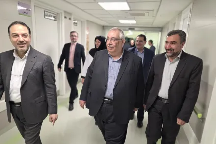بازدید معاون بهداشت وزارت بهداشت درمان و آموزش پزشکی از مراکز بهداشتی و درمانی دانشگاه  