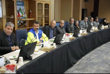 برگزاری جلسه مدیریت بحران و بررسی وضعیت ایمنی بیمارستان های استان در دانشگاه