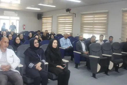 نشست صمیمی با کارکنان بیمارستان حضرت امام خمینی(قدس سره)شهرستان فلاورجان 