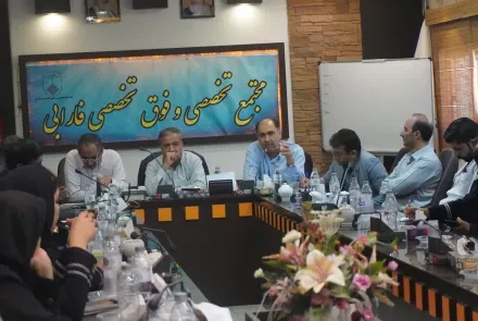 نشست معاون توسعه مدیریت و منابع دانشگاه با همکاران بیمارستان فارابی
