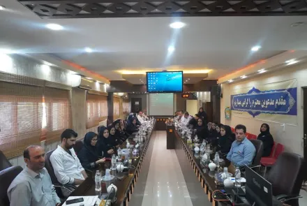 نشست معاون توسعه مدیریت و منابع دانشگاه با همکاران بیمارستان فارابی