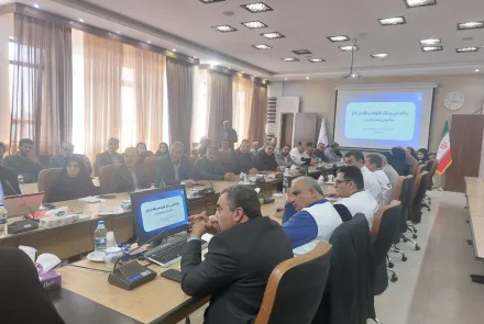 نشست هماهنگی اجرای برنامه پزشکی خانواده و نظام ارجاع در شهرستان فلاورجان