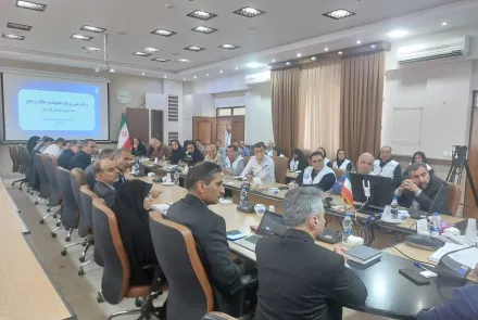نشست هماهنگی اجرای برنامه پزشکی خانواده و نظام ارجاع در شهرستان فلاورجان