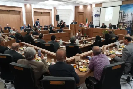آیین کلنگ زنی پلی‌کلینیک و درمانگاه فوق‌تخصصی قلب شهید دکتر چمران با مشارکت خیرین