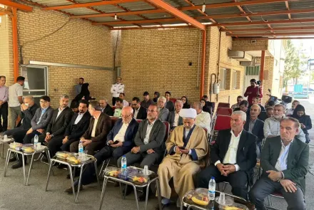 کلنگ احداث ساختمان اورژانس ۱۱۵ پایگاه شماره یک شاهین‌شهر به زمین زده شد