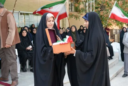 برگزاری آیین روز ملی پرچم جمهوری اسلامی ایران در دانشگاه