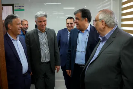 بازديد معاون وزير از مراكز اموزشي درماني