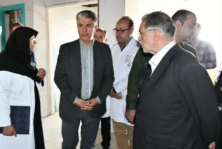 بازديد معاون وزير از مراكز اموزشي درماني