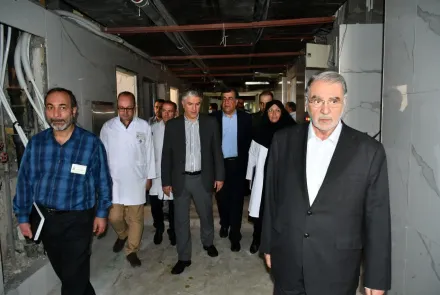 بازديد معاون وزير از مراكز اموزشي درماني