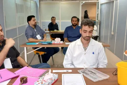 مرحله مهارتی آزمون صلاحیت بالینی کلان منطقه ۷ دردانشکده دندانپزشکی اصفهان برگزار شد 