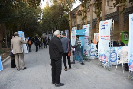  غرفه‌های سلامت در گذر فرهنگی چهارباغ به مناسبت روز جهانی دیابت