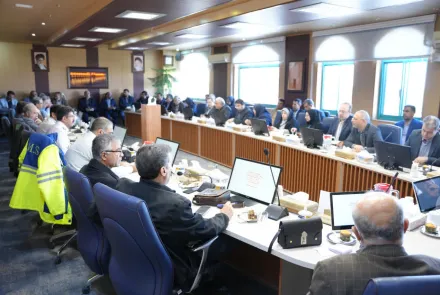 نشست هماهنگی تمرین مانورتمام ‌عیار زلزله استانی در دانشگاه