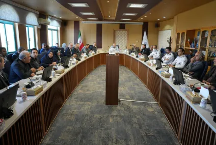 نشست هماهنگی تمرین مانورتمام ‌عیار زلزله استانی در دانشگاه