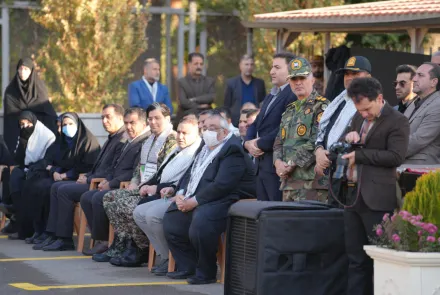 تجلیل از فعالیت های حوزه بسیج دانشگاه در رزمایش اقتدار و صبحگاه مشترک بسیج