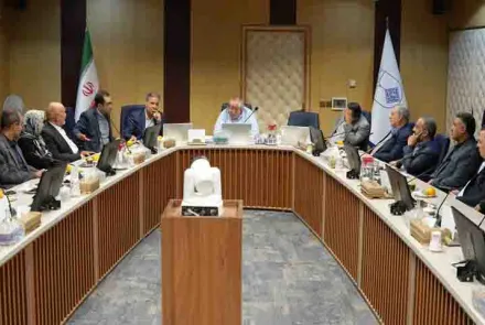 نشست رئیس دانشگاه با خیرین هیأت مدیره مرکز آموزشی درمانی  نور و حضرت علی اصغر(ع)