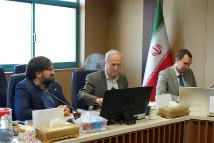 دیدار رایزن علمی–اقتصادی جمهوری تاتارستان با رئیس دانشگاه