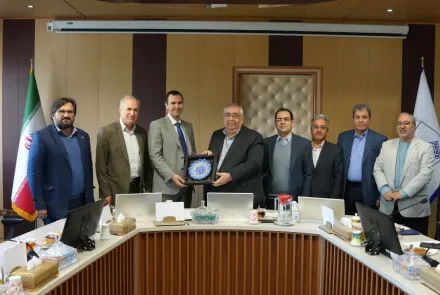 دیدار رایزن علمی–اقتصادی جمهوری تاتارستان با رئیس دانشگاه