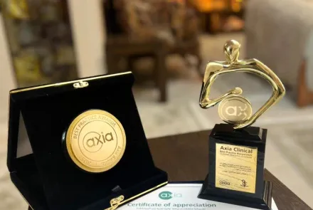 کسب مدال طلای تجربه برتر بالینی آکسیا ۱۴۰۴ توسط مرکز آموزشی درمانی الزهرا(س) اصفهان