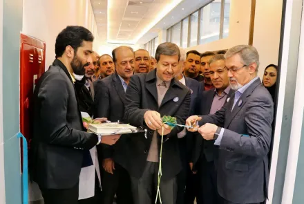 افتتاح مجموعه پروژه‌های عمرانی، آموزشی و درمانی در مرکز آموزشی درمانی الزهرا(س)