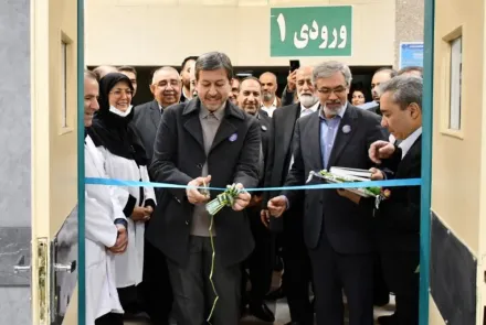 افتتاح مجموعه پروژه‌های عمرانی، آموزشی و درمانی در مرکز آموزشی درمانی الزهرا(س)