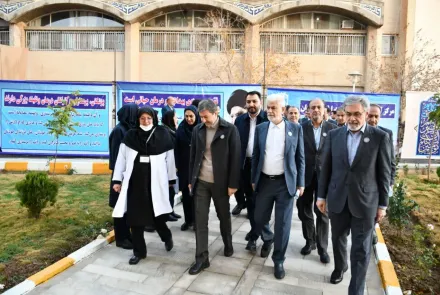 افتتاح مجموعه پروژه‌های عمرانی، آموزشی و درمانی در مرکز آموزشی درمانی الزهرا(س)